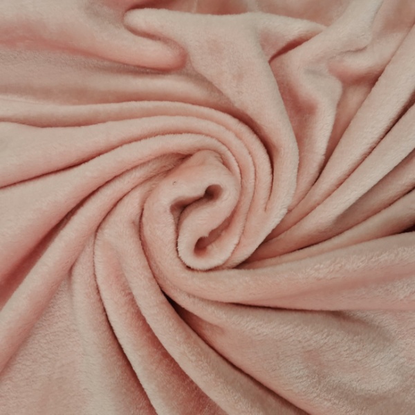 Plain Cuddle Fleece - Baby Pink